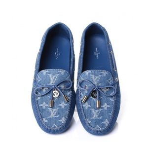 Louis Vuitton Loafer - MENS Denim Monogram Gloria